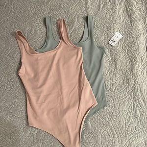 A&F Tank Bodysuit - two